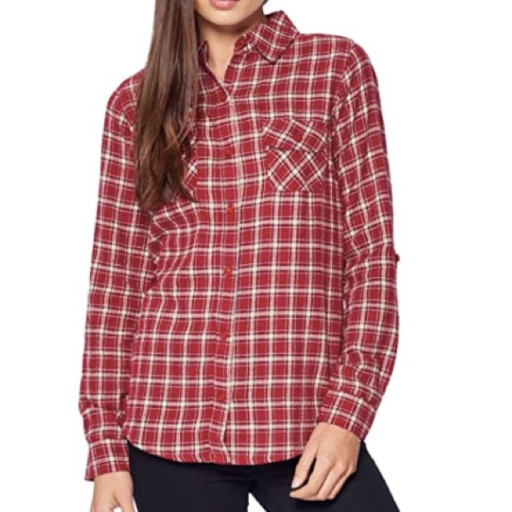 Blue Age Women’s Plaid Flannel Shirt